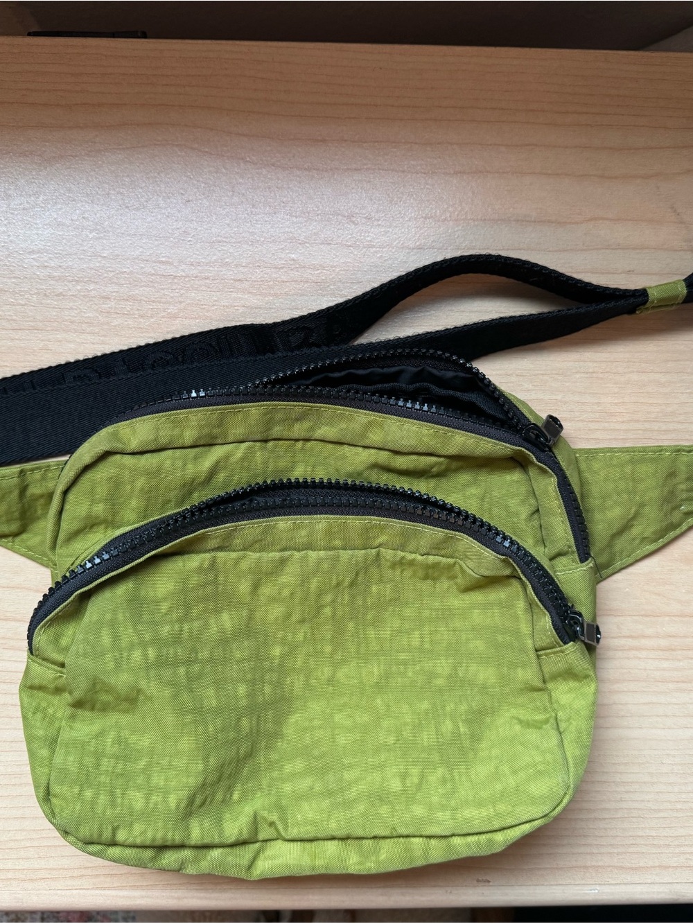 BAGGU avocado green Fanny pack